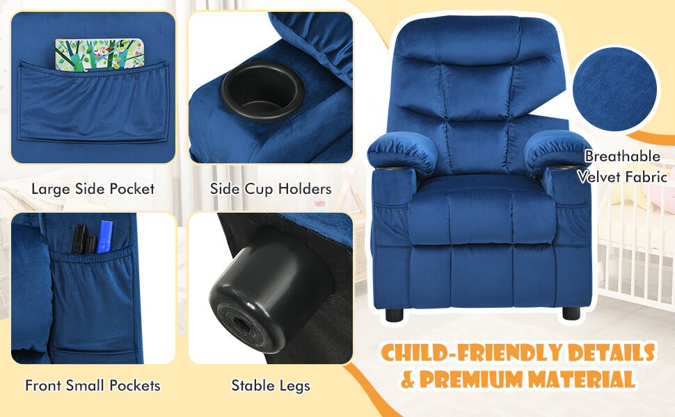 kids recliner chair
