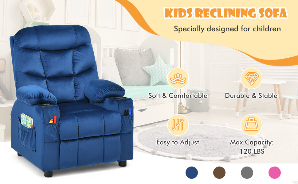 kids recliner chair