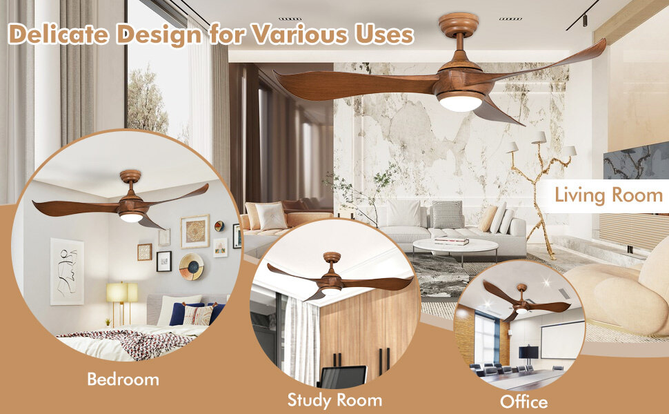 Low Profile Exterior Ceiling fans for Patios