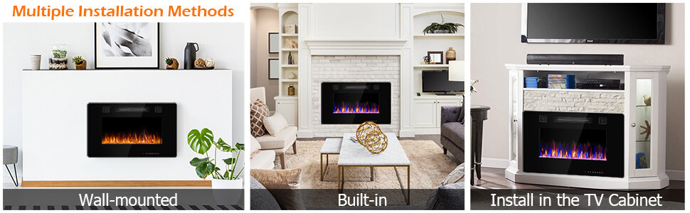 artifical electric firepalce