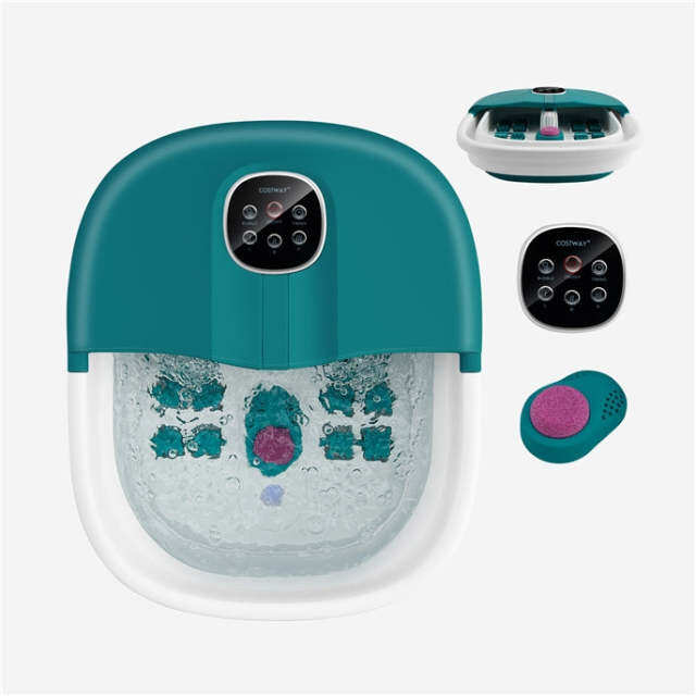 Foot Bath Spa w/Heat and Massage | Collapsible Foot Spa Tub