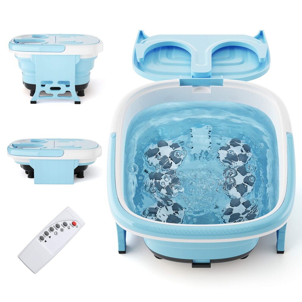 Collapsible 6 in 1 Foot Spa/Bath Massager with Time & Temperature Settings