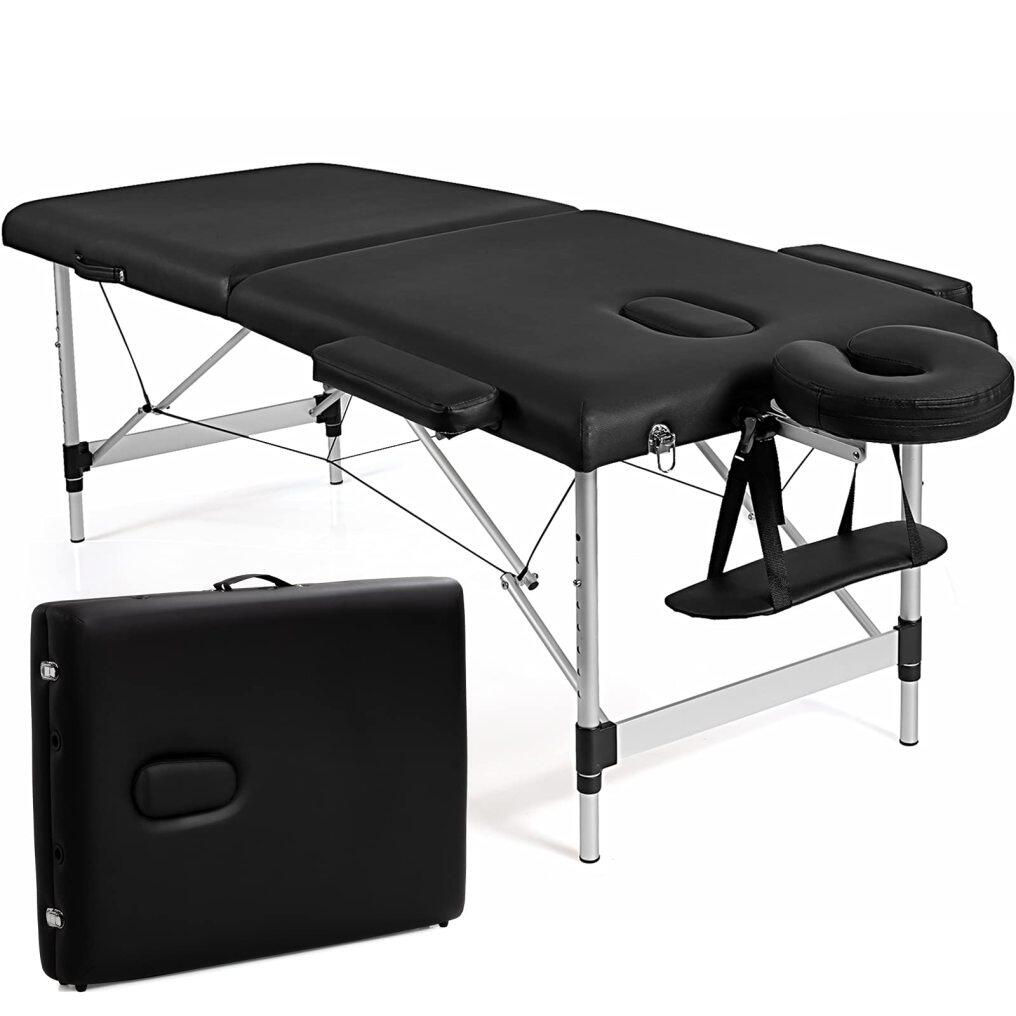 84" Massage Table Professional Portable Massage Bed