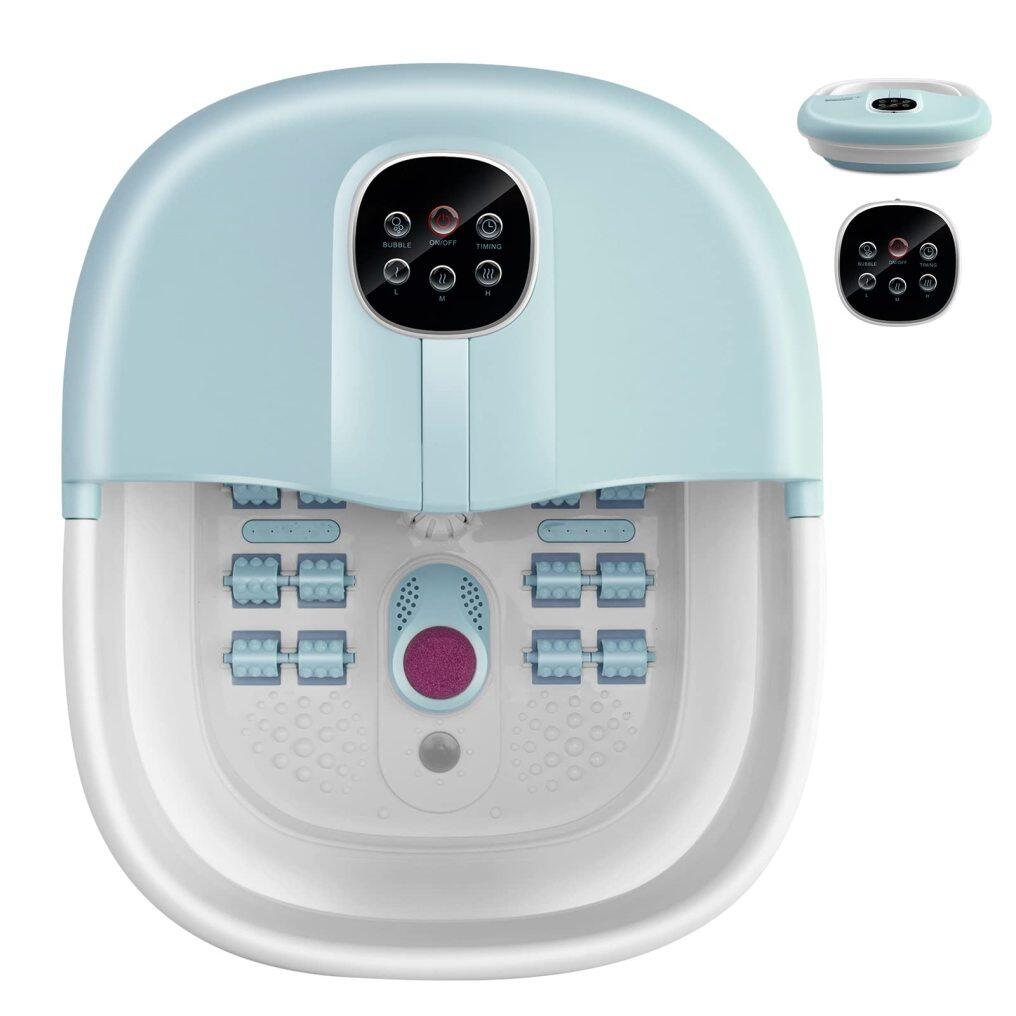 Foot Bath Spa w/Heat and Massage | Collapsible Foot Spa Tub
