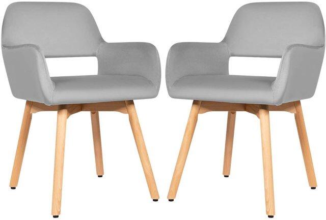 Velvet Dining Chairs, Modern Leisure Accent Living Room Chair