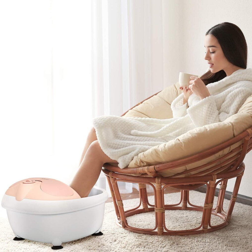 Foot Bath Massage with a Handle Callous Remover