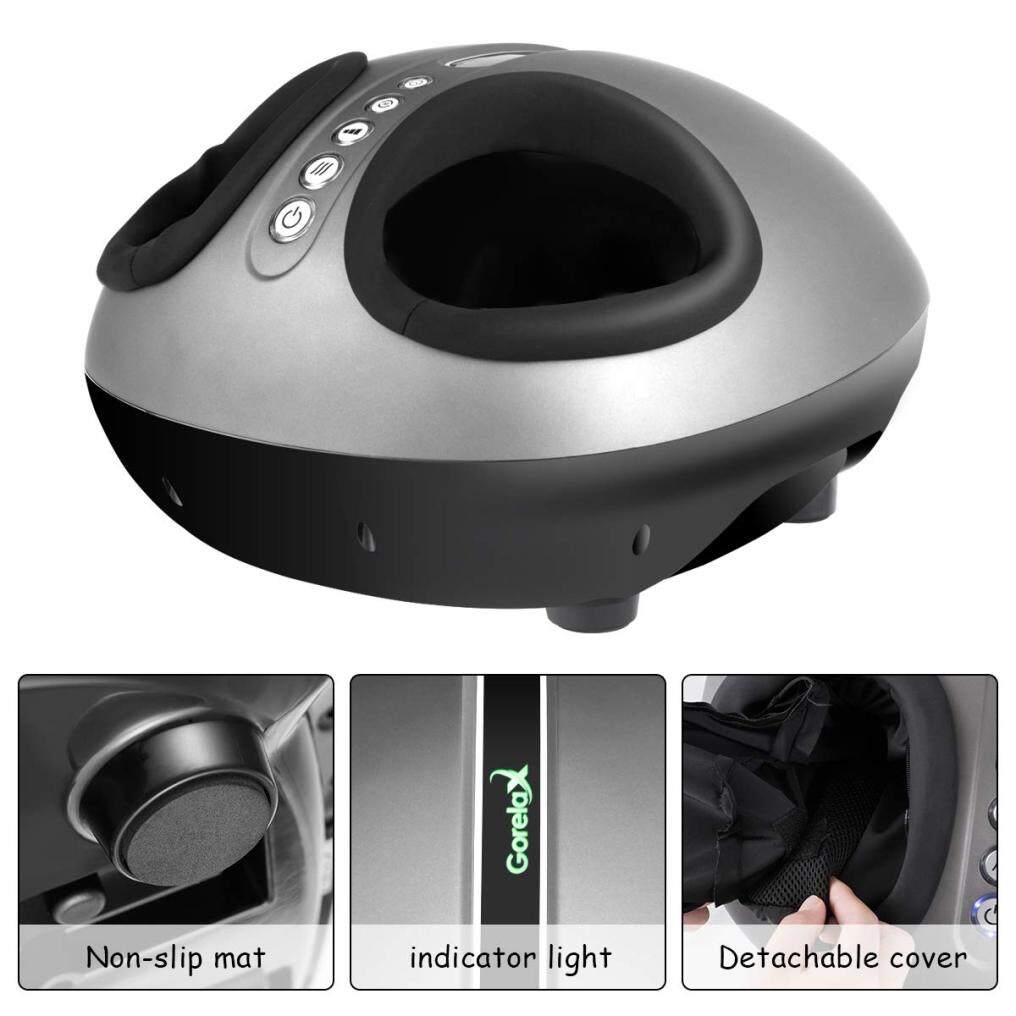 Shiatsu Foot Massager Machine with Deep-Kneading Air Compression & Heat
