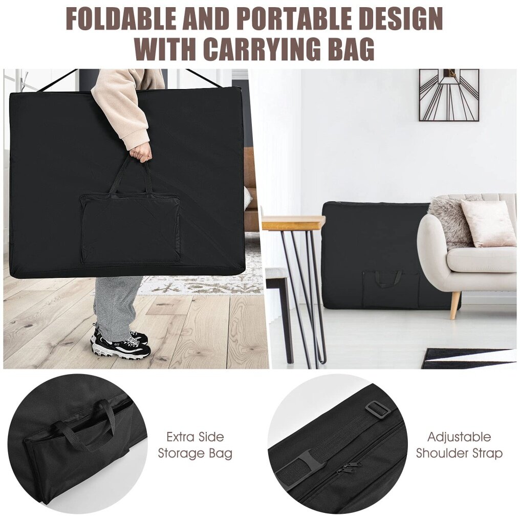 Professional Massage Bed Height Adjustable with Carry Case