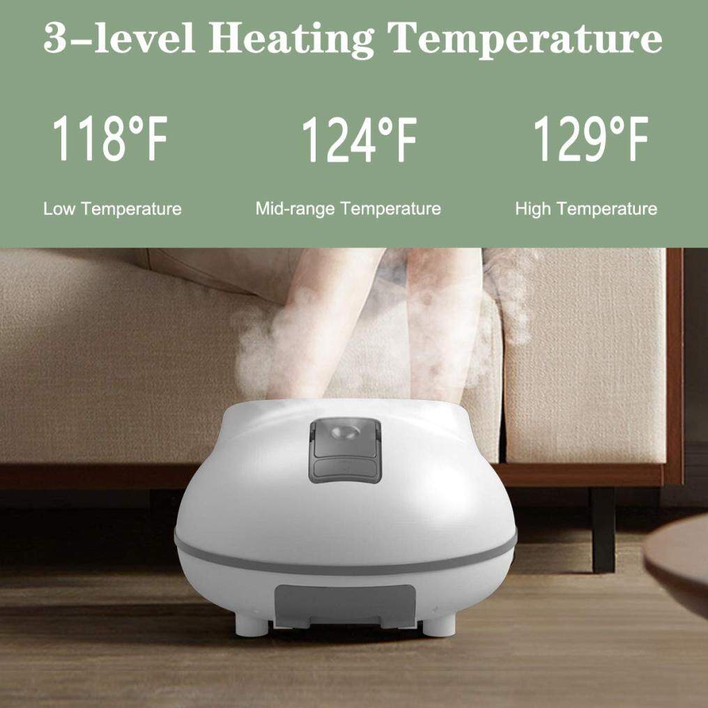 Steam Foot Sauna Massage Machine w/Pedicure Massage Rollers