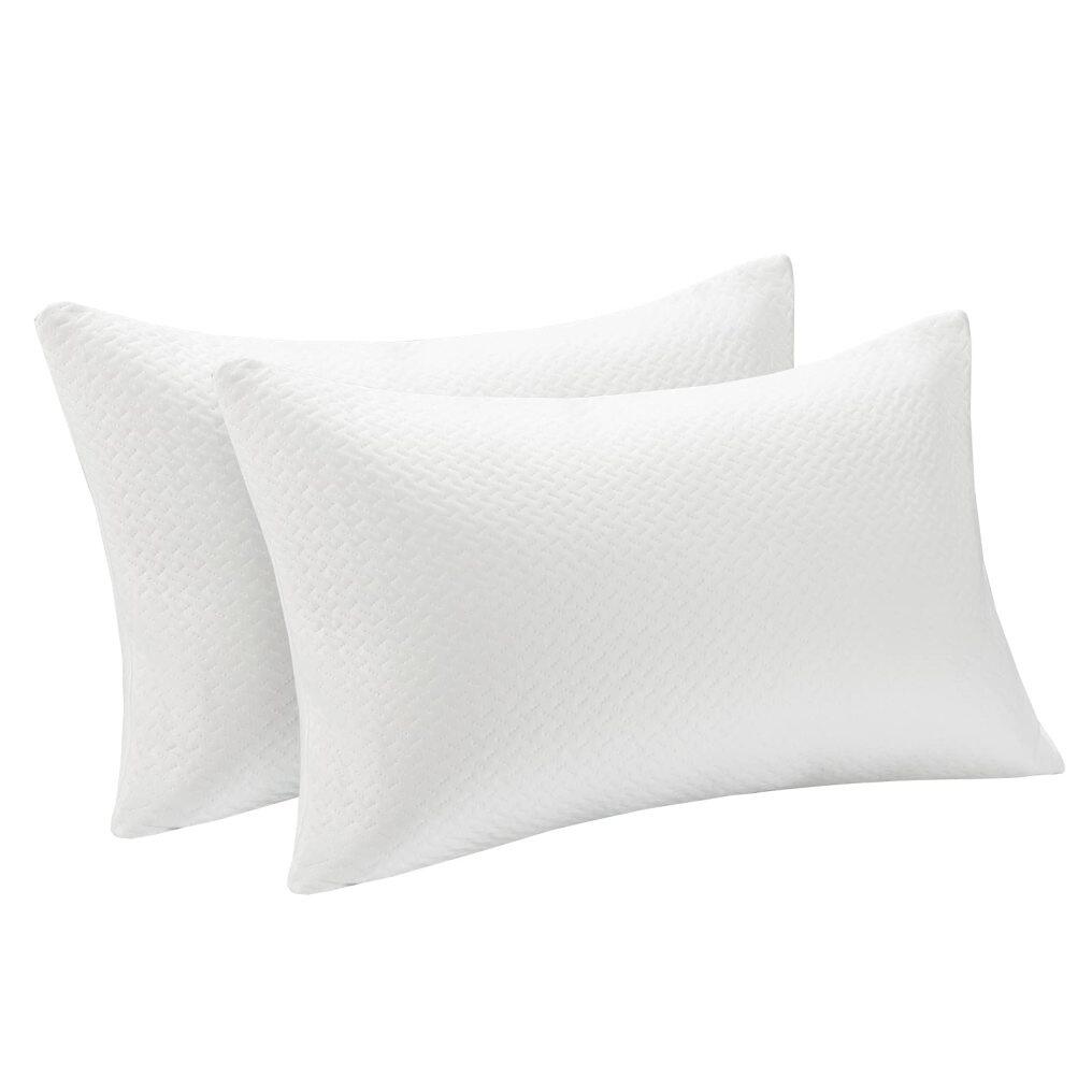 2 Pack Shredded Memory Foam Pillows