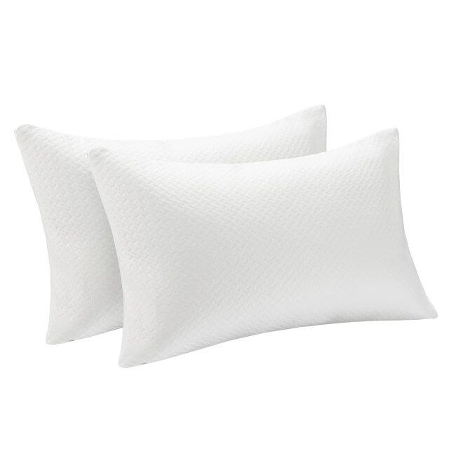 2 Pack Shredded Memory Foam Pillows
