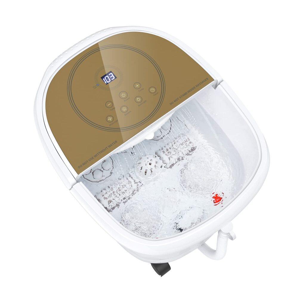 Foot Spa Bath Massager Pedicure Spa Tub with Heat for Relieving Fatigue