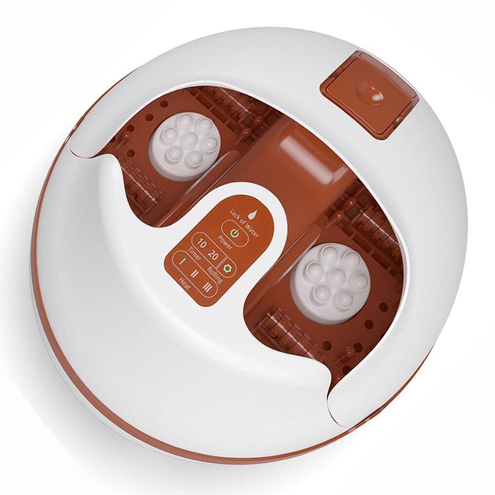 Steam Foot Sauna Massage Machine w/Pedicure Massage Rollers