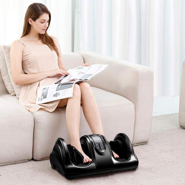 Electric Shiatsu Foot Massager w/Remote and 4 Massage Modes