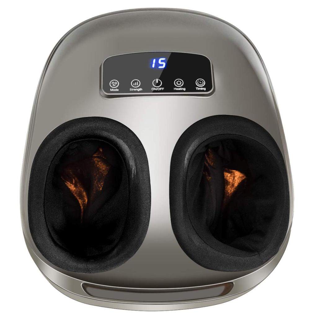 Electric Shiatsu Foot Massager Machine with Deep Kneading & 3 Massage Modes