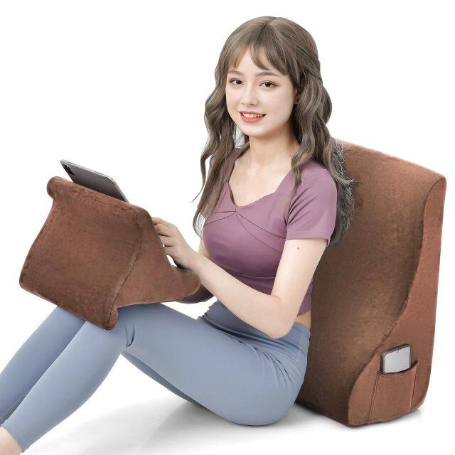 Soft Wedge Pillow for Neck Back Leg Support