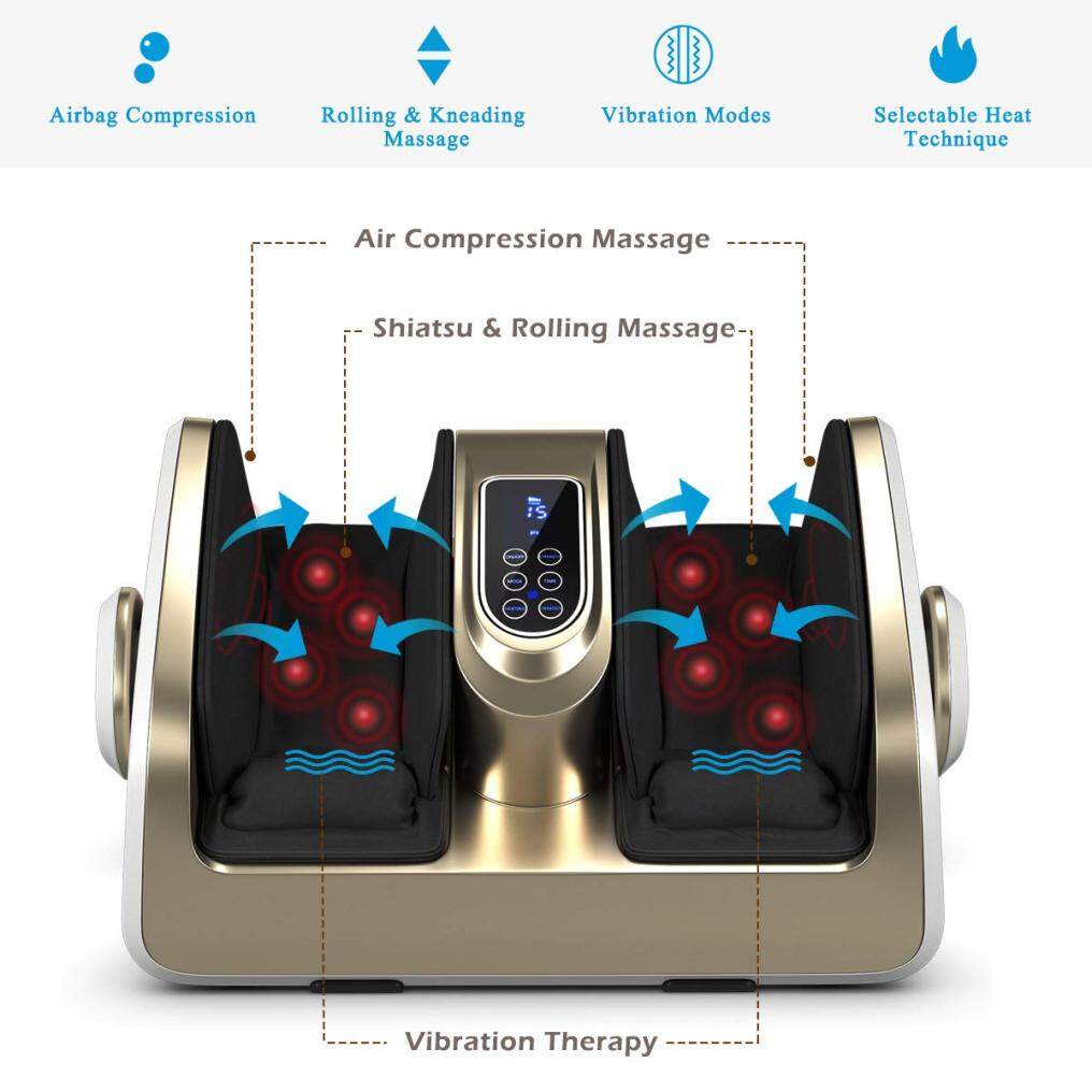 360° Support Bar 3D Electric Foot Massager Machine for Neuropathy Pain