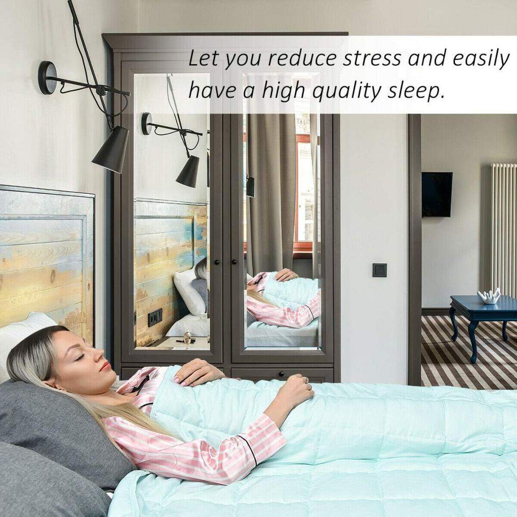 Cooling Weighted Blanket for Kids/Adults, Premium Heavy Blankets for Quality Sleep