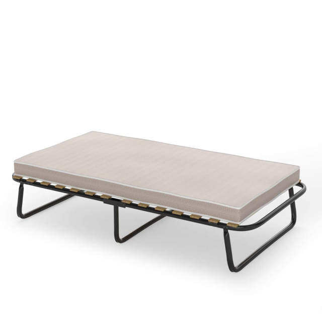 Folding Bed Frame with Mattress Twin Size (2" or 4")