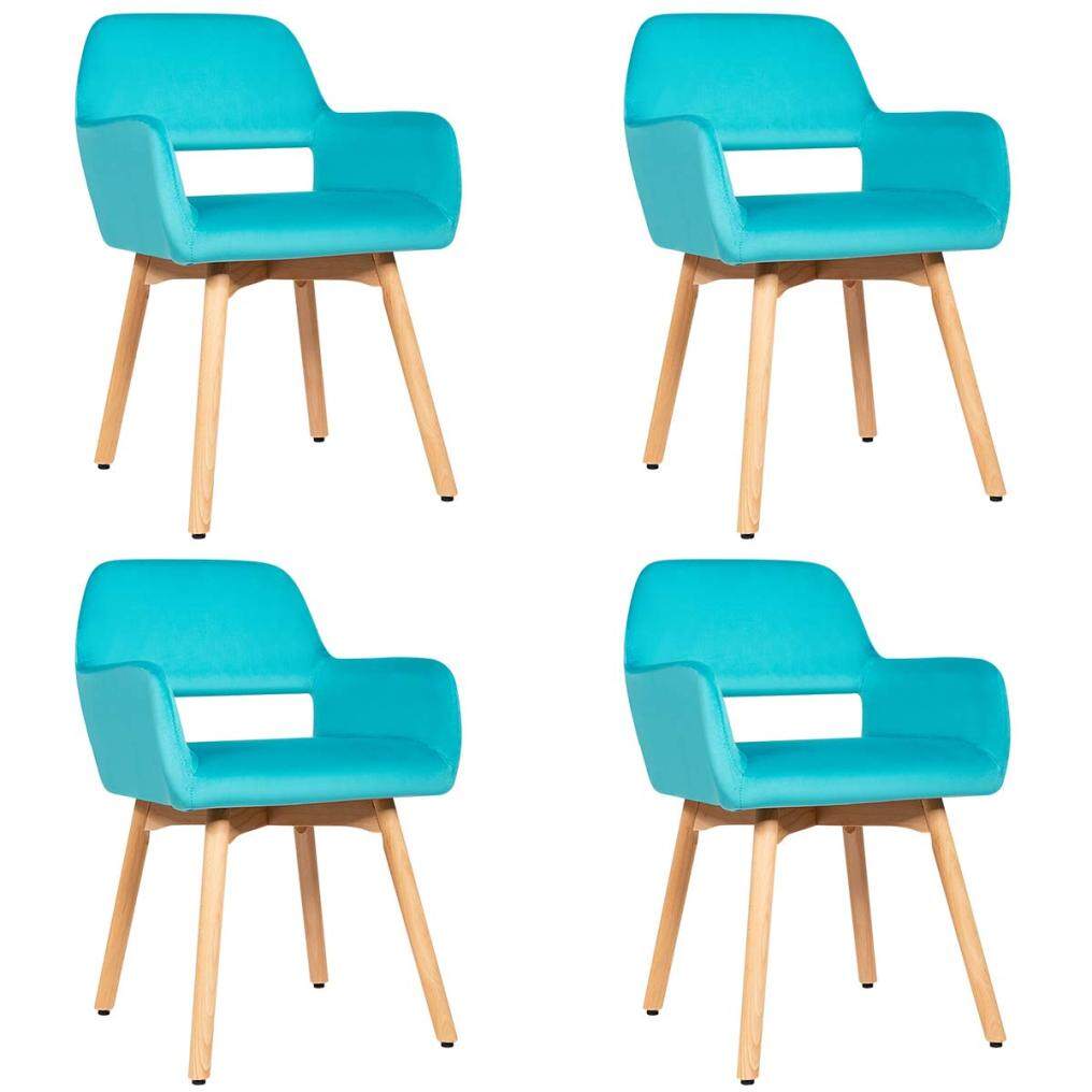 Velvet Dining Chairs, Modern Leisure Accent Living Room Chair