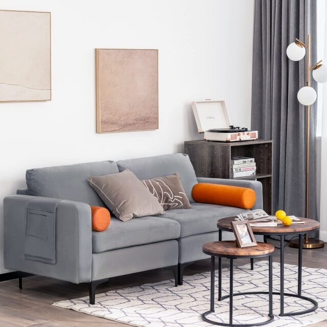 Heavy Duty Sleeper Sofa Couch for Living Room