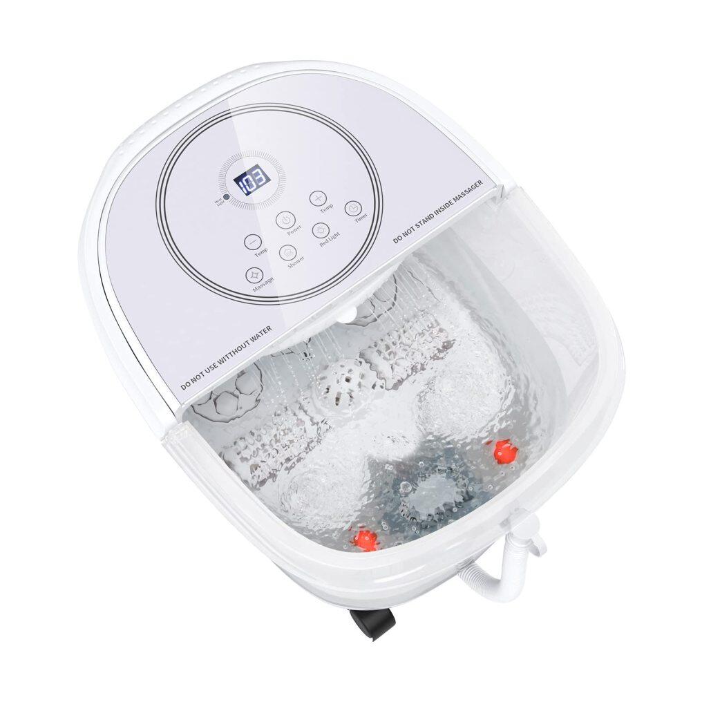 Foot Spa Bath Massager Pedicure Spa Tub with Heat for Relieving Fatigue