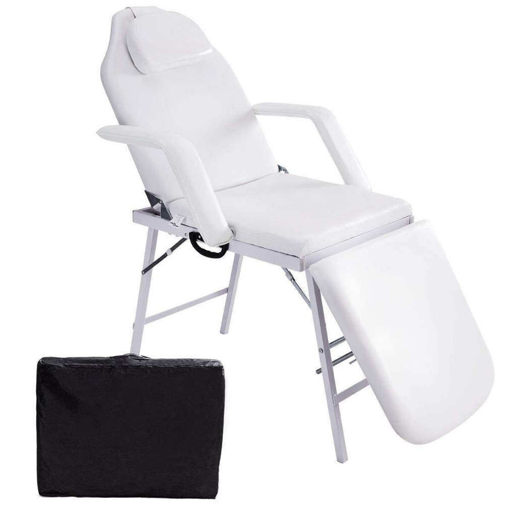 73 Inch Adjustable Massage Tattoo Chair for Salon Beauty Spa