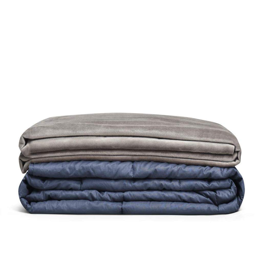 Weighted Blanket with 200GSM Crystal Velvet Cover 20lbs |60"x80"| Queen Size