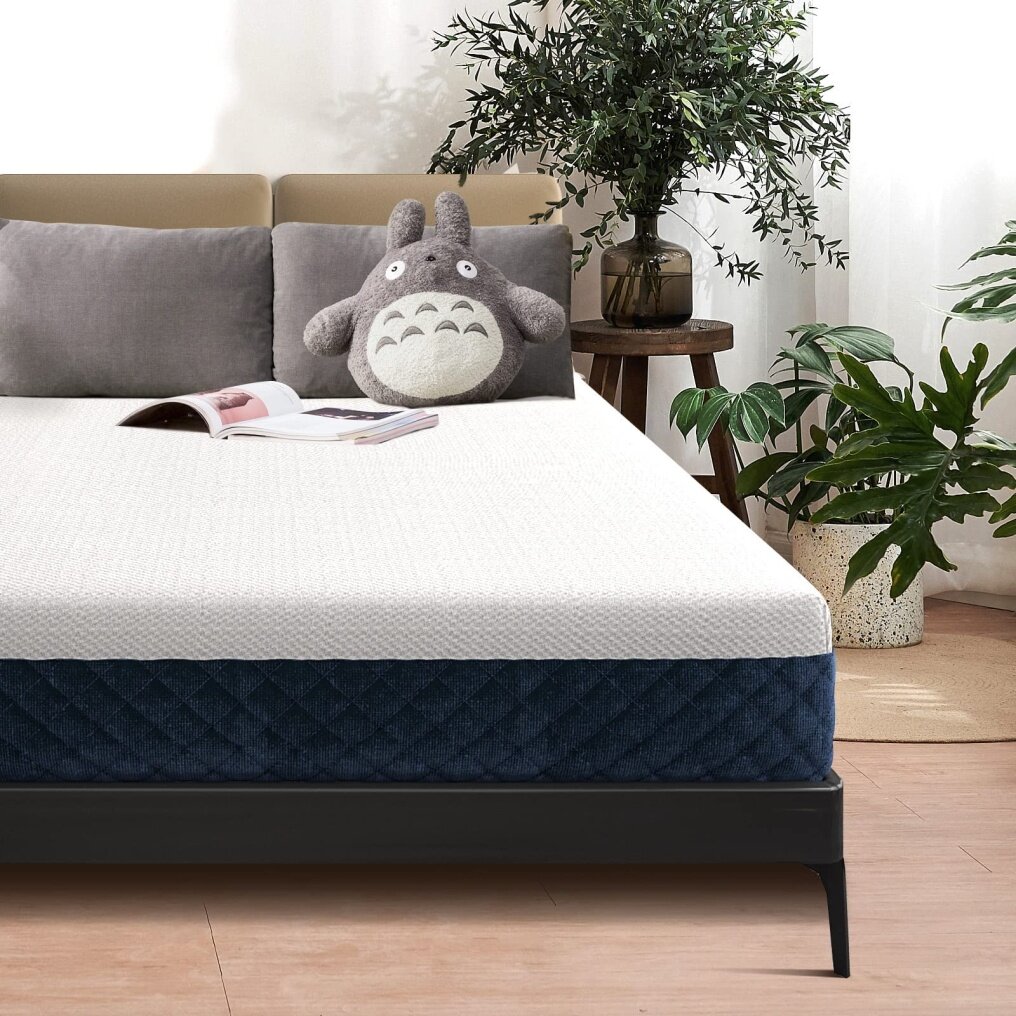 Memory Foam Mattress, 8 inch Mattress Full with Gel Infused Memory Foam & Bamboo Charcoal Foam