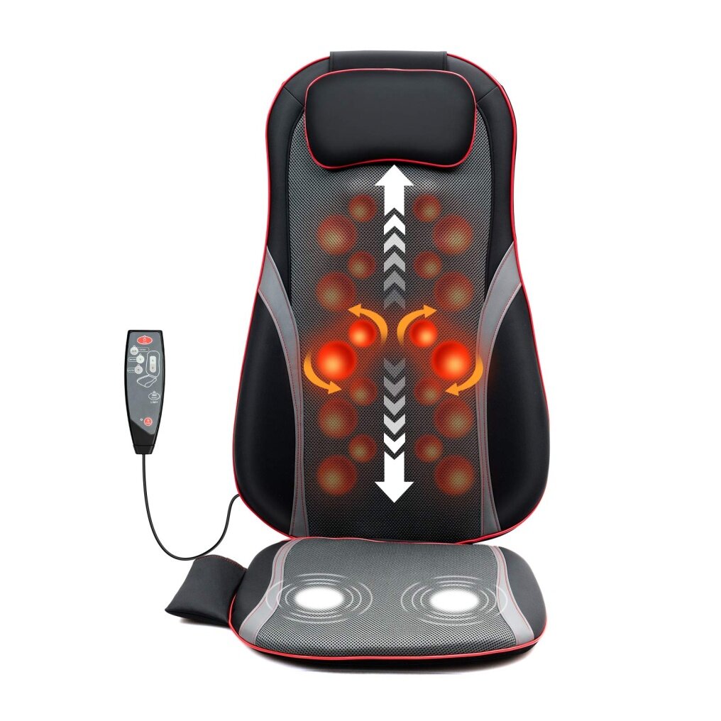 Komfott Massage Seat Cushion for Home and Office Chair Use