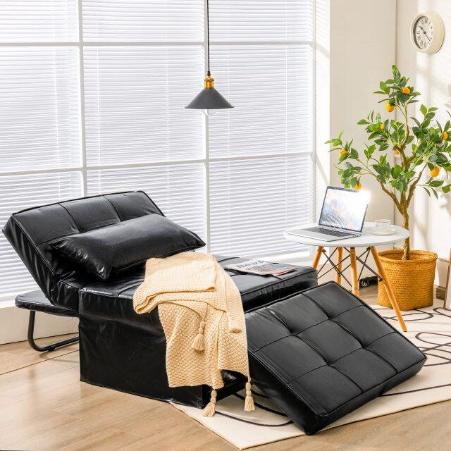 Multi-Function Adjustable Recliner Chair Convertible Sofa Bed