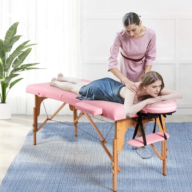 84inch Professional Massage Bed Height Adjustable with Carry Case
