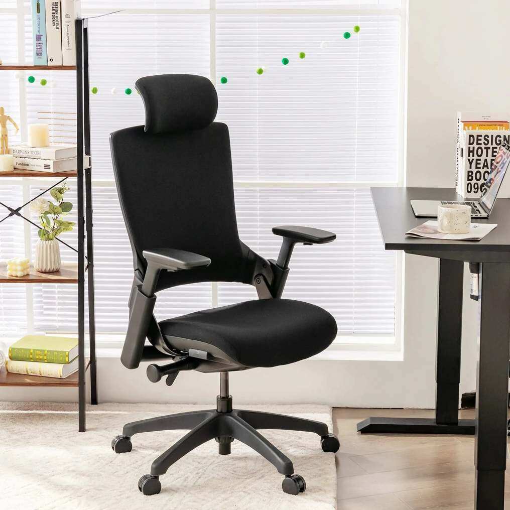 Home Office Desk Chair Swivel Executive Chair with Ergonomic High Back