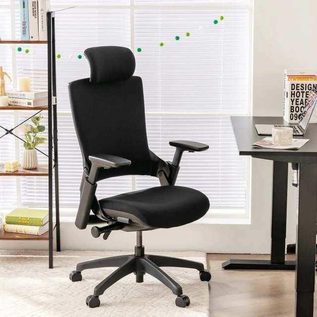 Home Office Desk Chair Swivel Executive Chair with Ergonomic High Back