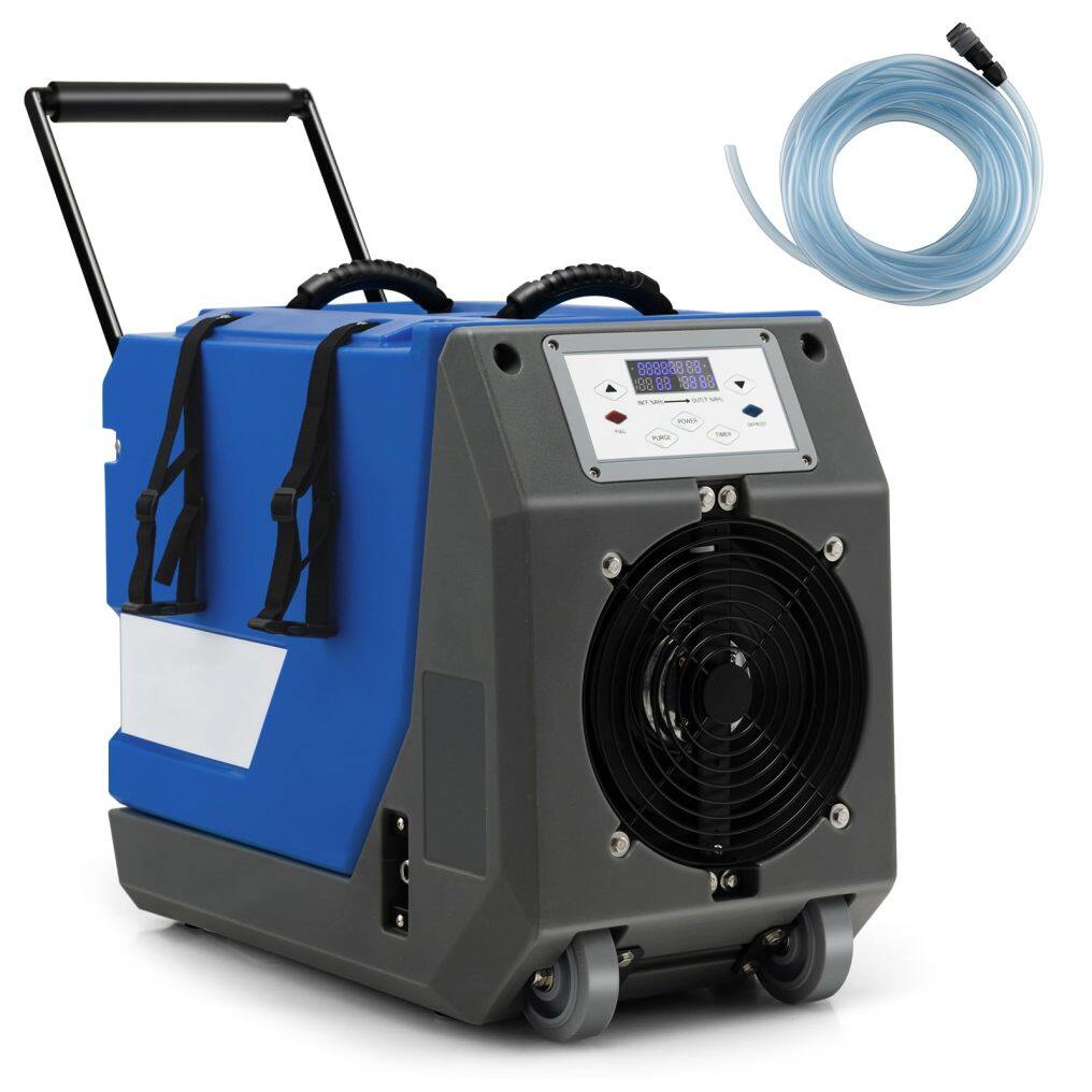 ARLIME 180 PPD Commercial Dehumidifier, Industrial Dehumidifier with 24.6ft Drain Hose, Pump, Auto Defrost & Memory Starting