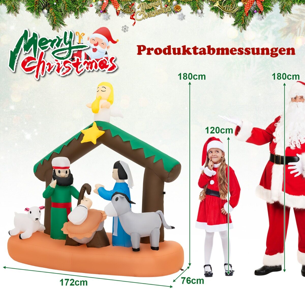 Immagine prodotto - presepe gonfiabile