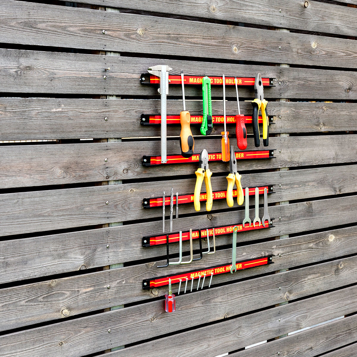 Tööriistade magnetribade komplekt 46cm (6 tk)