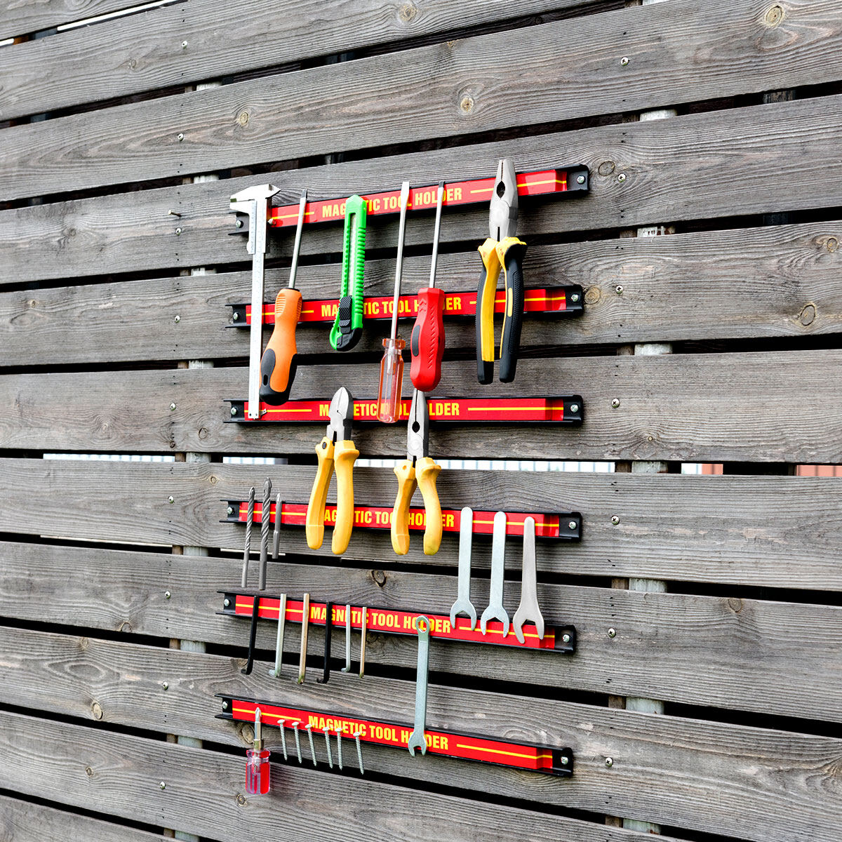 Tööriistade magnetribade komplekt 46cm (6 tk)