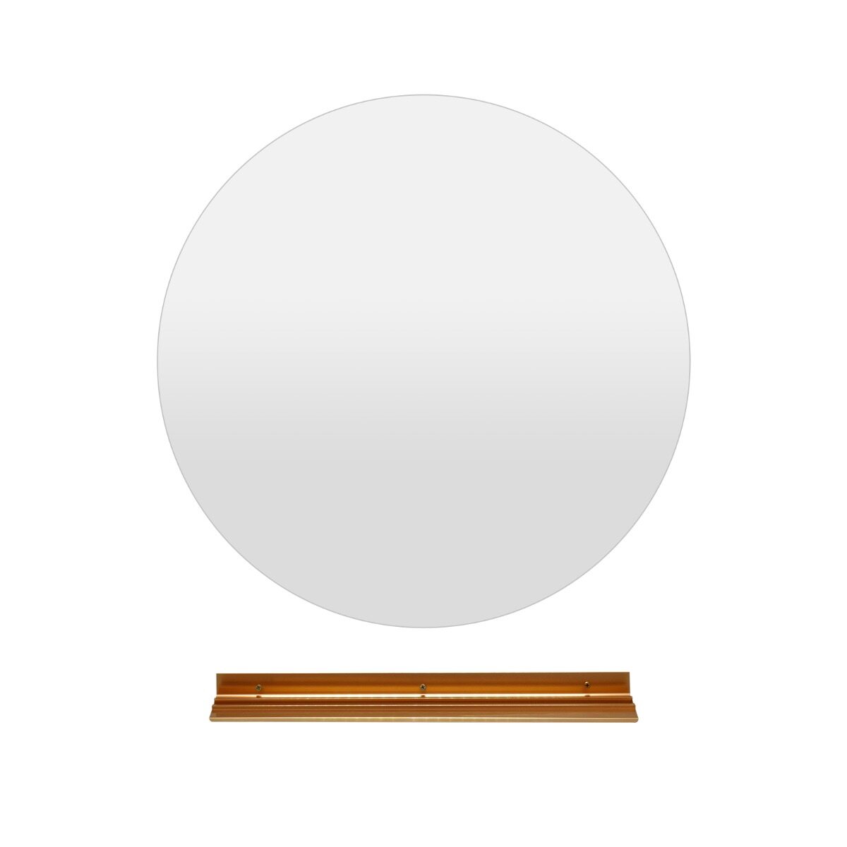 60 cm LED-vannitoa peegel 3 värvilise valguse ja reguleeritava heledusega, ise sulatamise funktsioonidega, meigipeegel