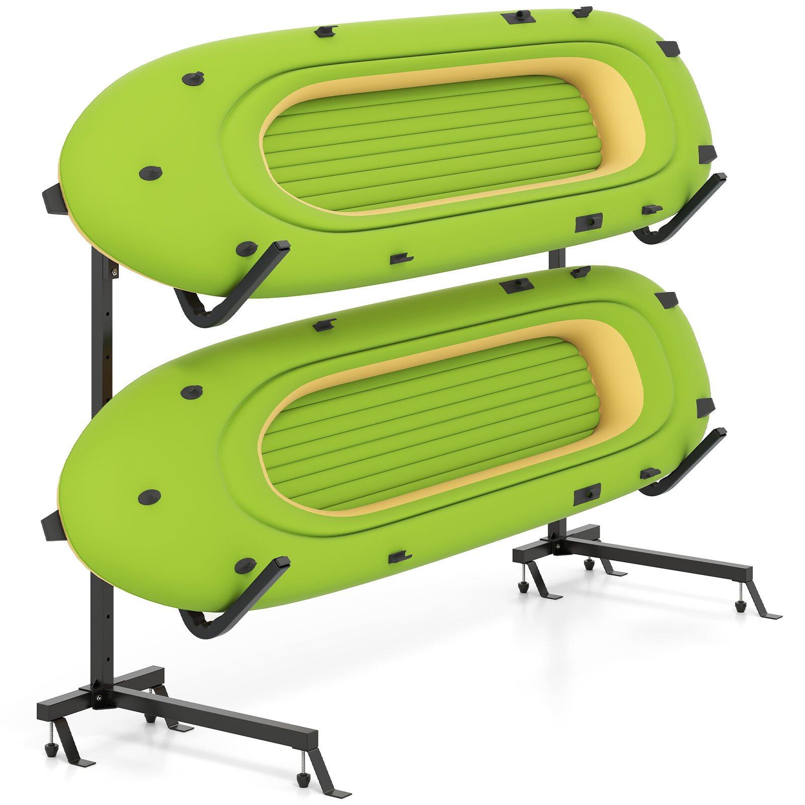 Kajakihoidik, kajaki hoiuriiul, kajakialus, kajakile, SUP-kanuule, kandevõime 80 kg, must