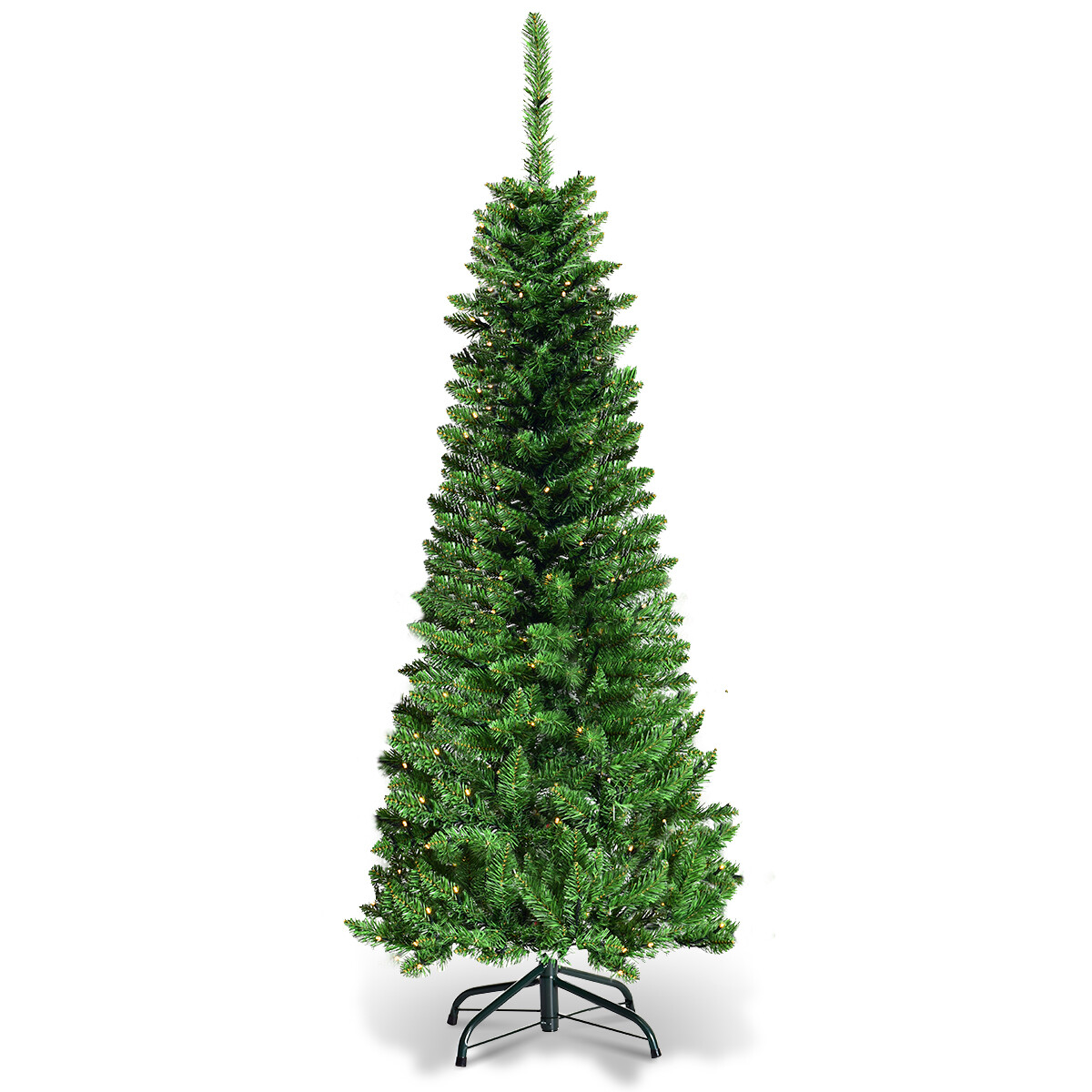 Kunstlik jõulupuu LED-tuledega 135 cm
