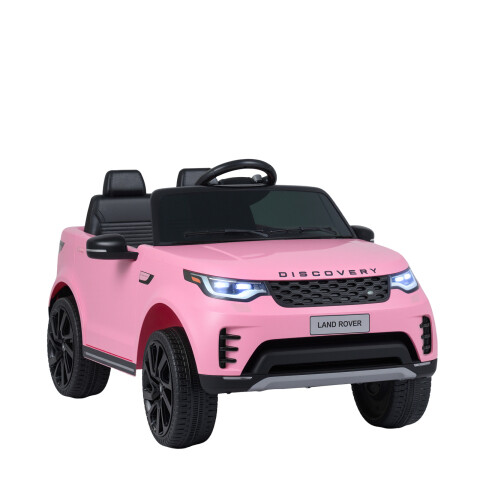 12 V Land Rover laste elektriauto vedrustusega LED-muusika juhtmevaba lastele alates 3. eluaastast roosa