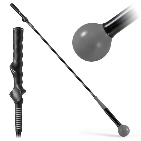 120 cm golfikiikumise treeneri abivahend raskusega peaga, golfitreeningu abivahend, kiikumise treener, hall