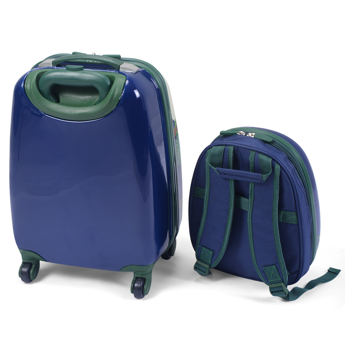 2-osaline kohvrikomplekt reisipagas lastepagas 16'' kohver + 12'' seljakott