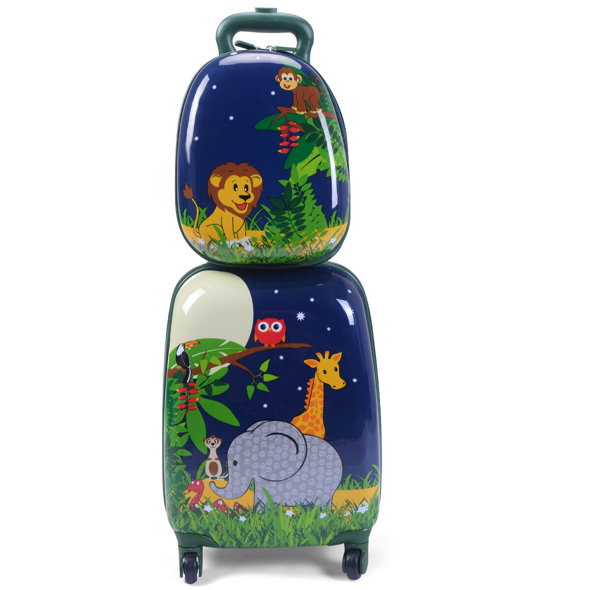 2-osaline kohvrikomplekt reisipagas lastepagas 16'' kohver + 12'' seljakott