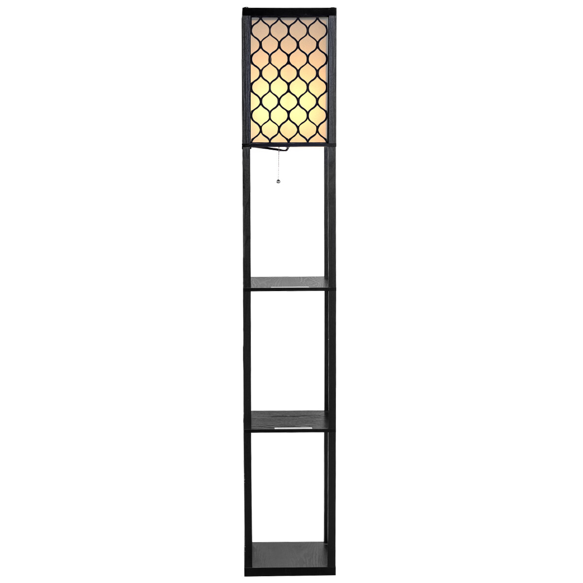 Moodne lamp 160 cm raamaturiiuliga
