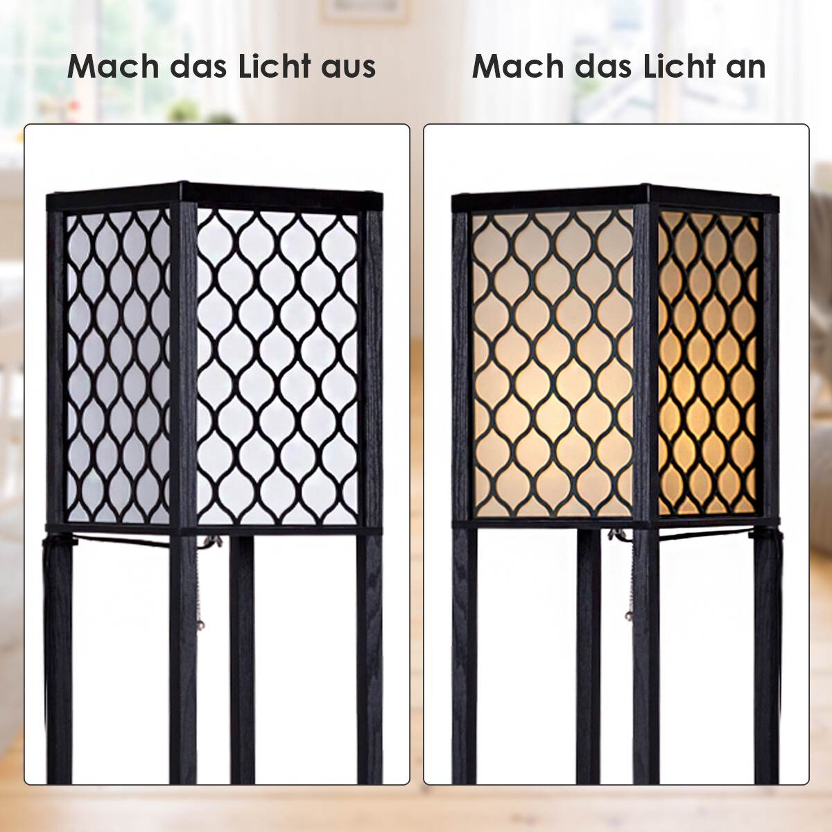 Moodne lamp 160 cm raamaturiiuliga