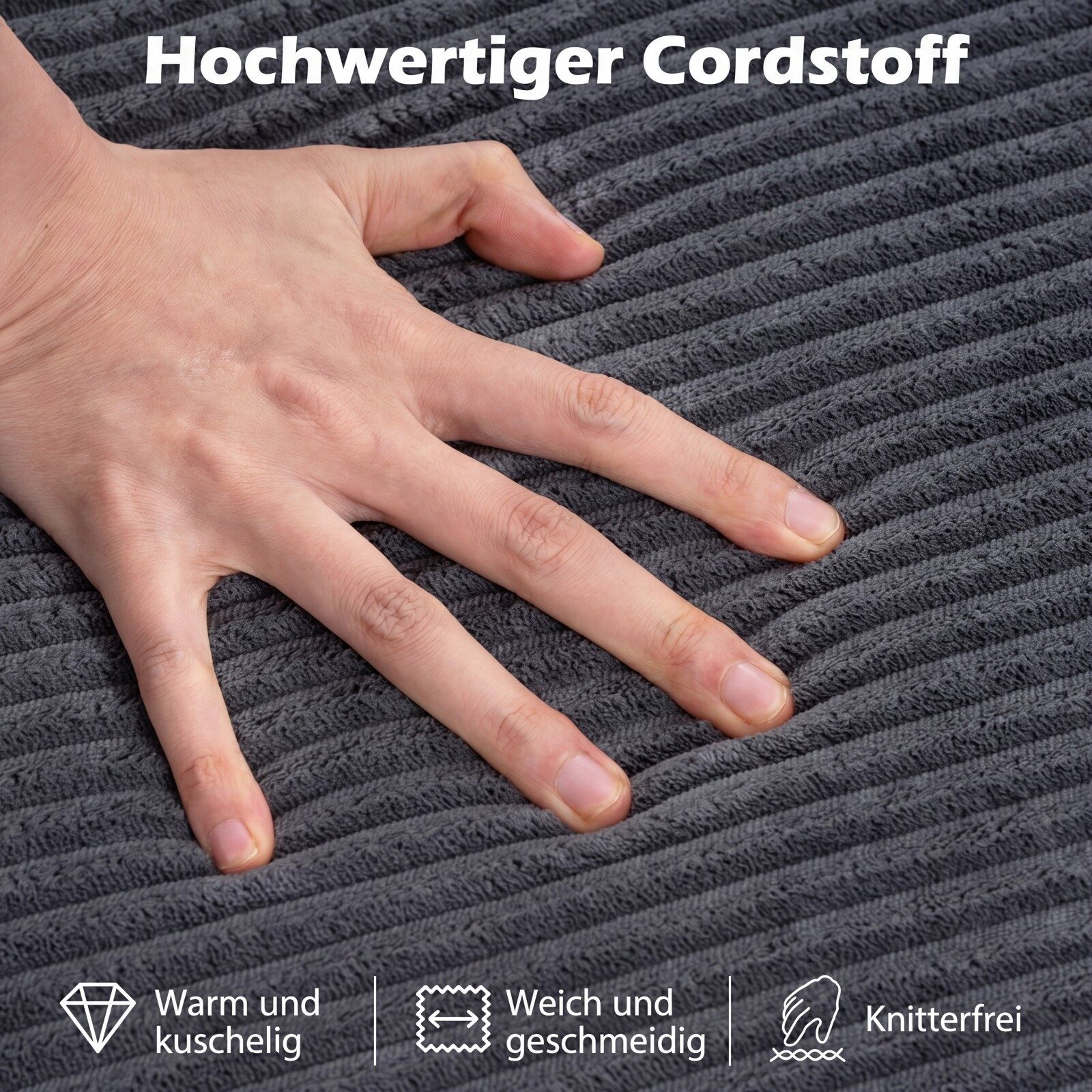 L-kujuline mooduldiivan neljale inimesele lamamisdiivaniga, kandevõime kuni 600 kg, 275 x 177 x 58 cm, hall