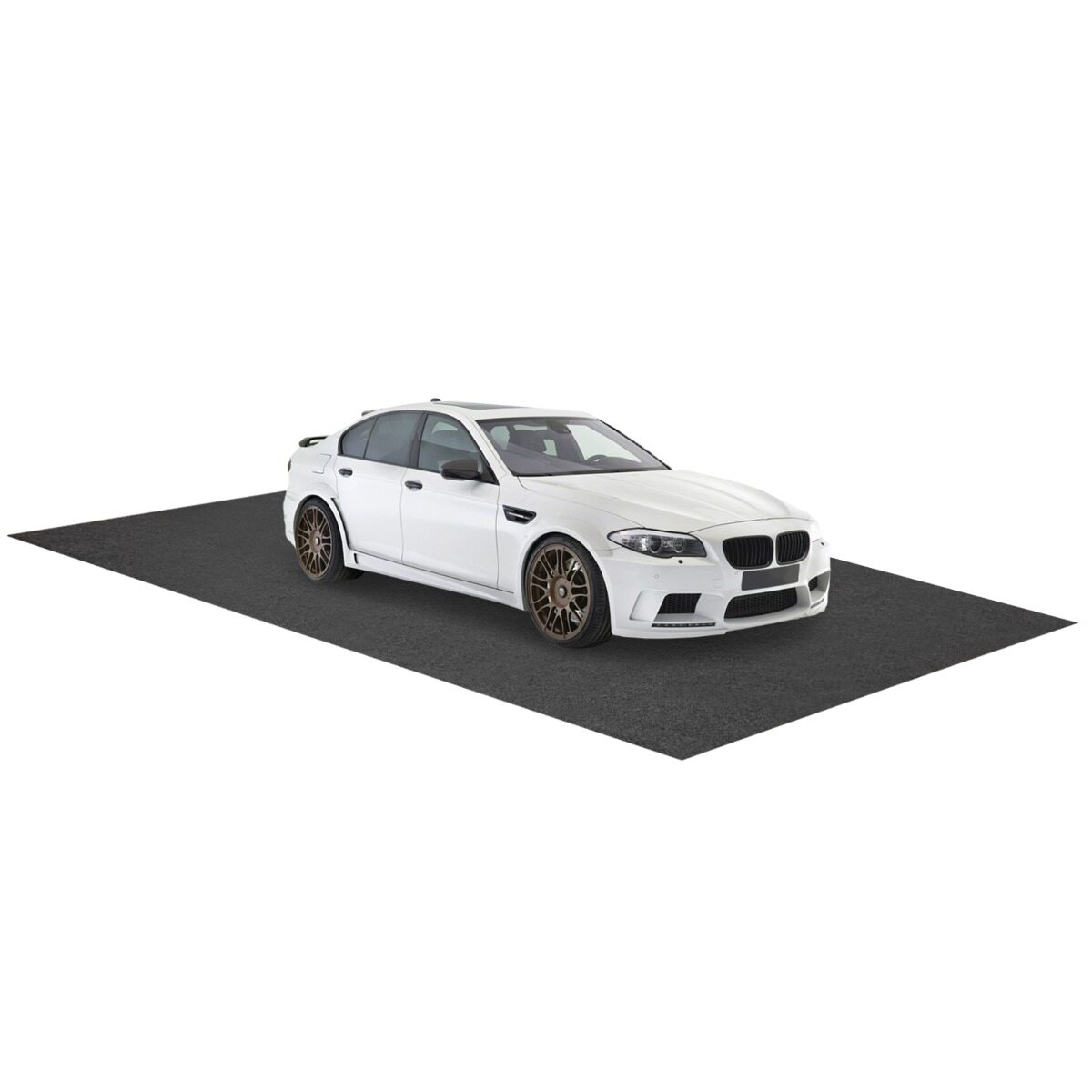 Veekindel põrandamatt 600 x 220 cm, korduvkasutatav ja pestav, libisemisvastane automatt imava kahepoolse teibiga, hall