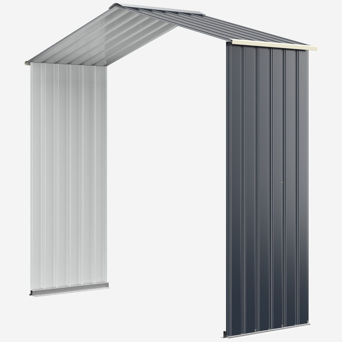 Metallist aiakuur 213 x 127 x 195 cm